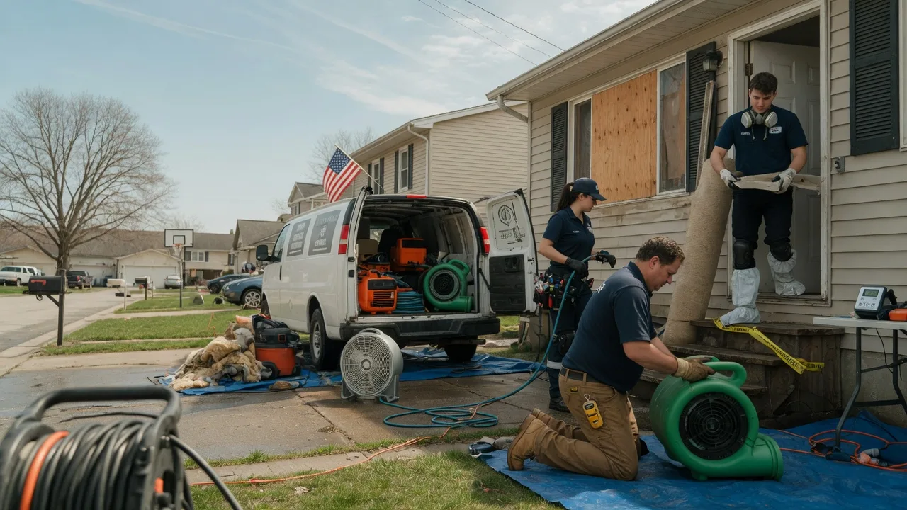 Water Damage Restoration in Waverly, IA near me